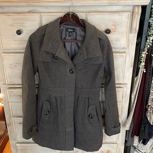 IZ Byer pea coat 🧥 gray size medium